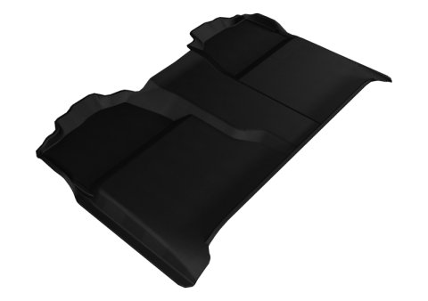 3D MAXpider 07-13 GMC Sierra 1500 / 2500 / 3500 Crew Cab Kagu Black Full Set thumbnail 3