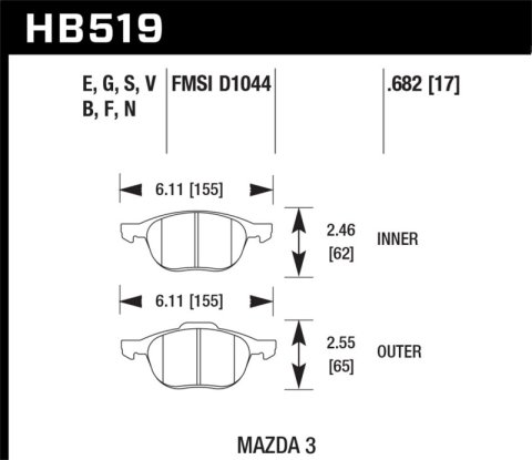 (1x hawkHTC4912, 1x hawkHB519B.682) thumbnail 7