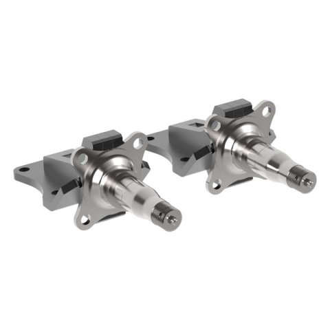 Timbren 2000lb HD Axle-Less Trailer Suspension w/ Straight Spindle & Brake Flange thumbnail 4