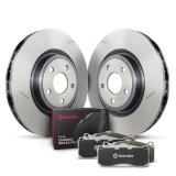 Brembo OE 18-20 Dodge Durango/12-15 Jeep Grand Cherokee/17-20 Grand Cherokee Front Disc Brake Kit (2x bre09.N246.21, 1x breP37018N) thumbnail 1