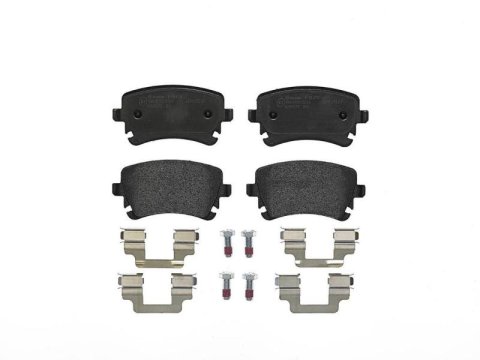 Brembo OE 04-10 Audi A8 Quattro Rear Disc Brake Kit (1x breP85076, 2x bre09.A269.11) thumbnail 3