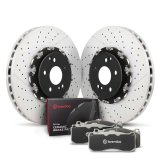 Brembo OE 14-17 Fiat 500 Front Disc Brake Kit (2x bre09.B085.13, 1x breP23119N) thumbnail 1