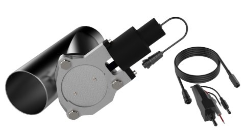 QTP Single 3.5in Electric Valve / Wiring / 1 Toggle Switch / 1 3.5in SS Exhaust Cutout (1x qtpQTEC35, 1x qtp10350) thumbnail 7