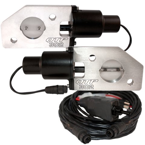 QTP Single 3in Electric Valve / Wiring / 1 Toggle Switch / 1 2.75in DIY Cutout Pipe (1x qtp10276, 1x qtpQTEC30) thumbnail 8