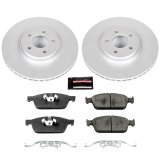 Power Stop 13-14 Ford Focus Front & Rear Z23 Evolution Sport Coated Brake Kit (1x psbCRK5975, 1x psbCRK6479) thumbnail 7