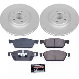 Power Stop 17-19 Lincoln MKC Front & Rear Z23 Evolution Sport Coated Brake Kit (1x psbCRK6817, 1x psbCRK7338) thumbnail 5