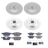 Power Stop 17-19 Lincoln MKC Front & Rear Z23 Evolution Sport Coated Brake Kit (1x psbCRK6817, 1x psbCRK7338) thumbnail 8