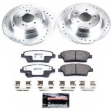 Power Stop 15-16 Hyundai Genesis Front & Rear Z26 Street Warrior Brake Kit (1x psbK5848-26, 1x psbK7371-26) thumbnail 4