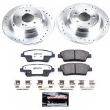 Power Stop 15-16 Hyundai Genesis Front & Rear Z26 Street Warrior Brake Kit (1x psbK5848-26, 1x psbK7371-26) thumbnail 6
