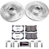 Power Stop 15-16 Hyundai Genesis Front & Rear Z26 Street Warrior Brake Kit (1x psbK5848-26, 1x psbK7371-26) thumbnail 7