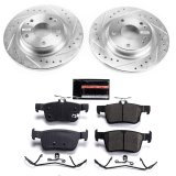 Power Stop 17-19 Honda Civic Front & Rear Z23 Evolution Sport Brake Kit (1x psbK7347, 1x psbK7934) thumbnail 2