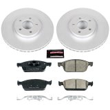 Power Stop 17-19 Ford Escape Front & Rear Z23 Evolution Sport Coated Brake Kit (1x psbCRK7723, 1x psbCRK6349) thumbnail 8