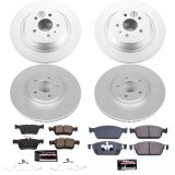 Power Stop 17-18 Ford Escape Front & Rear Z23 Evolution Sport Coated Brake Kit (1x psbCRK7723, 1x psbCRK7338) thumbnail 6