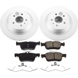 Power Stop 17-18 Ford Escape Front & Rear Z23 Evolution Sport Coated Brake Kit (1x psbCRK7723, 1x psbCRK7338) thumbnail 8