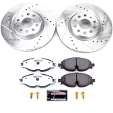 Power Stop 17-18 Volkswagen Golf Front & Rear Z26 Street Warrior Brake Kit (1x psbK7707-26, 1x psbK7082-26) thumbnail 1