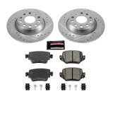 Power Stop 17-18 Volkswagen Golf Front & Rear Z23 Evolution Sport Brake Kit (1x psbK7707, 1x psbK7082) thumbnail 2