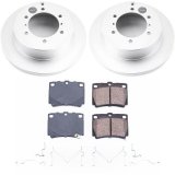 Power Stop 00-04 Mitsubishi Montero Sport Front & Rear Z17 Evolution Geomet Coated Brake Kit (1x psbCRK3091, 1x psbCRK5160) thumbnail 9
