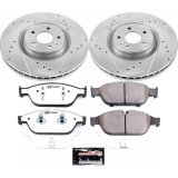 Power Stop 2012 Audi A7 Quattro Front & Rear Z26 Street Warrior Brake Kit (1x psbK6001-26, 1x psbK6129-26) thumbnail 5