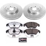 Power Stop 2012 Audi A7 Quattro Front & Rear Z26 Street Warrior Brake Kit (1x psbK6001-26, 1x psbK6140-26) thumbnail 1