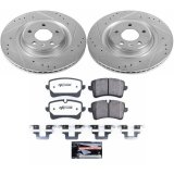 Power Stop 2012 Audi A7 Quattro Front & Rear Z26 Street Warrior Brake Kit (1x psbK6001-26, 1x psbK6140-26) thumbnail 2