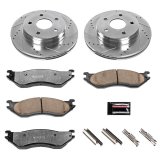 Power Stop 04-06 Dodge Durango Front & Rear Z36 Truck & Tow Brake Kit (1x psbK2172-36, 1x psbK2165-36) thumbnail 5