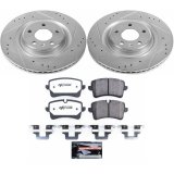 Power Stop 14-18 Audi A6 Front & Rear Z26 Street Warrior Brake Kit (1x psbK6139-26, 1x psbK6140-26) thumbnail 7