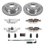 Power Stop 01-05 BMW 325xi Front & Rear Z26 Street Warrior Brake Kit (1x psbK2970-26, 1x psbK868-26) thumbnail 8