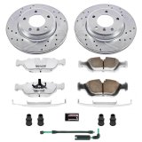 Power Stop 01-05 BMW 325xi Front & Rear Z26 Street Warrior Brake Kit (1x psbK2970-26, 1x psbK868-26) thumbnail 9