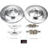 Power Stop 06-08 BMW Z4 Front & Rear Z26 Street Warrior Brake Kit (1x psbK962-26, 1x psbK928-26) thumbnail 2