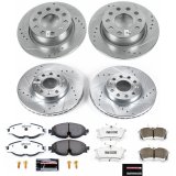 Power Stop 15-16 Volkswagen Golf Front & Rear Z26 Street Warrior Brake Kit (1x psbK7080-26, 1x psbK5671-26) thumbnail 3