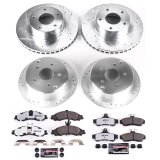 Power Stop 2004 Pontiac GTO Front & Rear Z26 Street Warrior Brake Kit (1x psbK2965-26, 1x psbK2935-26) thumbnail 4