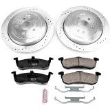 Power Stop 13-18 Lincoln MKT Front & Rear Z23 Evolution Sport Brake Kit (1x psbK6374, 1x psbK6819) thumbnail 5