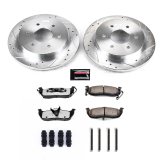 Power Stop 08-10 Infiniti QX56 Front & Rear Z36 Truck & Tow Brake Kit (1x psbK2961-36, 1x psbK2445-36) thumbnail 4