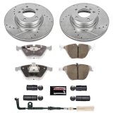 Power Stop 06-07 BMW 530xi Front & Rear Z26 Street Warrior Brake Kit (1x psbK2110-26, 1x psbK5492-26) thumbnail 5