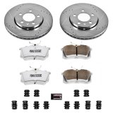 Power Stop 00-06 Audi TT Quattro Front & Rear Z26 Street Warrior Brake Kit (1x psbK914-26, 1x psbK920-26) thumbnail 9
