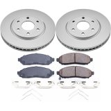 Power Stop 2019 Nissan Frontier Front & Rear Z17 Evolution Geomet Coated Brake Kit (1x psbCRK8324, 1x psbCRK4621) thumbnail 6