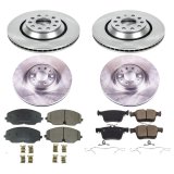 Power Stop 2018 Volkswagen Atlas Front & Rear Autospecialty Brake Kit (1x psbKOE8117, 1x psbKOE7084) thumbnail 2