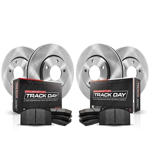 Power Stop 2016 BMW 328i xDrive Front & Rear Track Day Brake Kit (1x psbTDBK6667, 1x psbTDBK6653) thumbnail 2