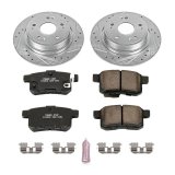 Power Stop 2011 Honda Accord Front & Rear Z23 Evolution Sport Brake Kit (1x psbK5368, 1x psbK2292) thumbnail 1