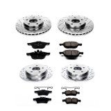 Power Stop 12-18 Ford Focus Front & Rear Z23 Evolution Sport Brake Kit (1x psbK5975, 1x psbK5976) thumbnail 2