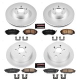 Power Stop 09-10 Subaru Forester Front & Rear Z17 Evolution Geomet Coated Brake Kit (1x psbCRK4631, 1x psbCRK3038) thumbnail 5