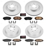 Power Stop 08-10 Subaru Impreza Front & Rear Z17 Evolution Geomet Coated Brake Kit (1x psbCRK4631, 1x psbCRK1124) thumbnail 4