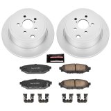 Power Stop 08-10 Subaru Impreza Front & Rear Z17 Evolution Geomet Coated Brake Kit (1x psbCRK4631, 1x psbCRK1124) thumbnail 8