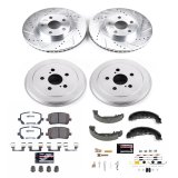 Power Stop 04-08 Toyota Corolla Front & Rear Z26 Street Warrior Brake Kit (1x psbKOE15366DK, 1x psbK2316-26) thumbnail 7