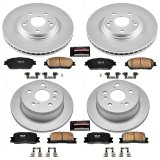 Power Stop 04-06 Lexus ES330 Front & Rear Z17 Evolution Geomet Coated Brake Kit (1x psbCRK1141, 1x psbCRK2418) thumbnail 4
