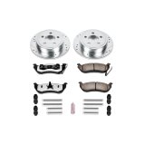 Power Stop 03-07 Jeep Liberty Front & Rear Z36 Truck & Tow Brake Kit (1x psbK2160-36, 1x psbK2197-36) thumbnail 7