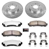 Power Stop 02-07 Saturn Vue Front & Rear Z36 Truck & Tow Brake Kit (1x psbK1576-36, 1x psbKOE15378DK) thumbnail 9