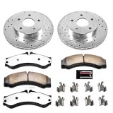 Power Stop 99-04 Jeep Grand Cherokee Front & Rear Z36 Truck & Tow Brake Kit (1x psbK2151-36, 1x psbK2149-36) thumbnail 5
