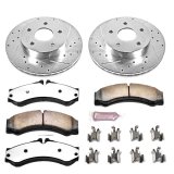 Power Stop 99-04 Jeep Grand Cherokee Front & Rear Z36 Truck & Tow Brake Kit (1x psbK2151-36, 1x psbK2149-36) thumbnail 7