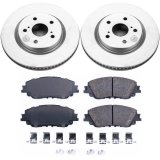 Power Stop 2019 Toyota Avalon Front & Rear Z17 Evolution Geomet Coated Brake Kit (1x psbCRK7739, 1x psbCRK7895) thumbnail 1
